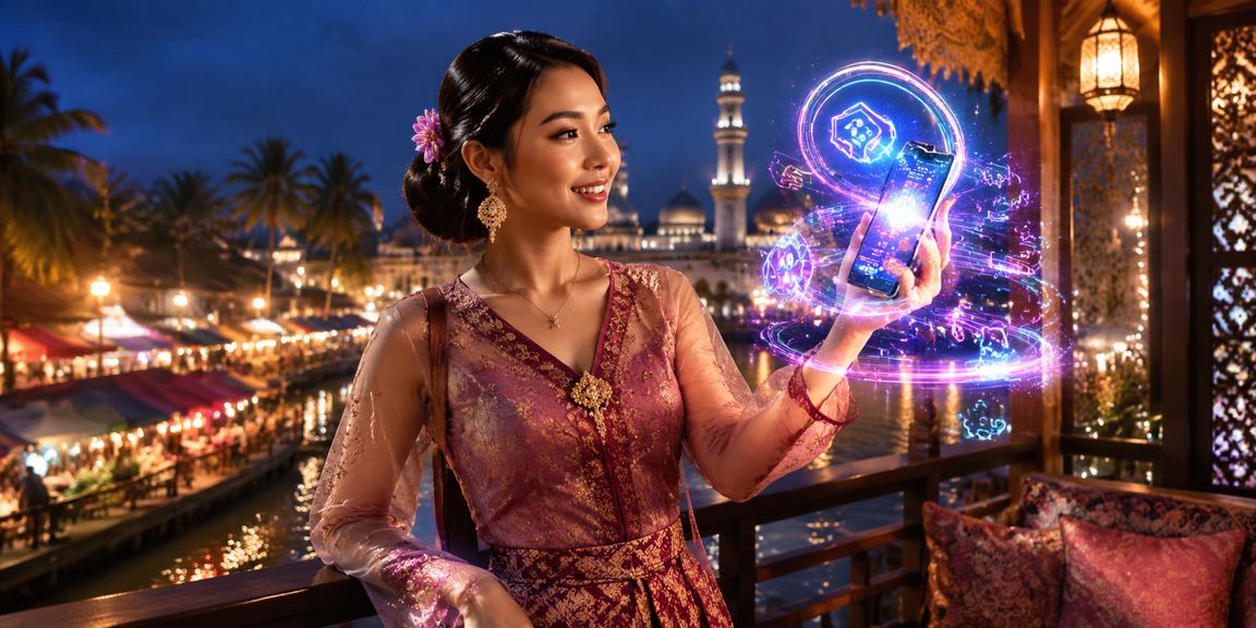 Pengguna di Kota Bharu mengakses platform pertaruhan badminton 1290 melalui telefon pintar